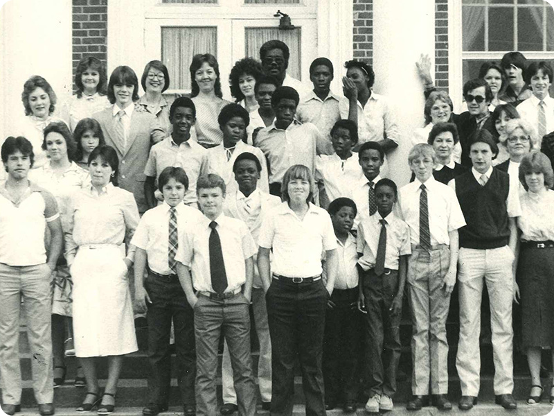Children at Murphy-Harpst, 1984